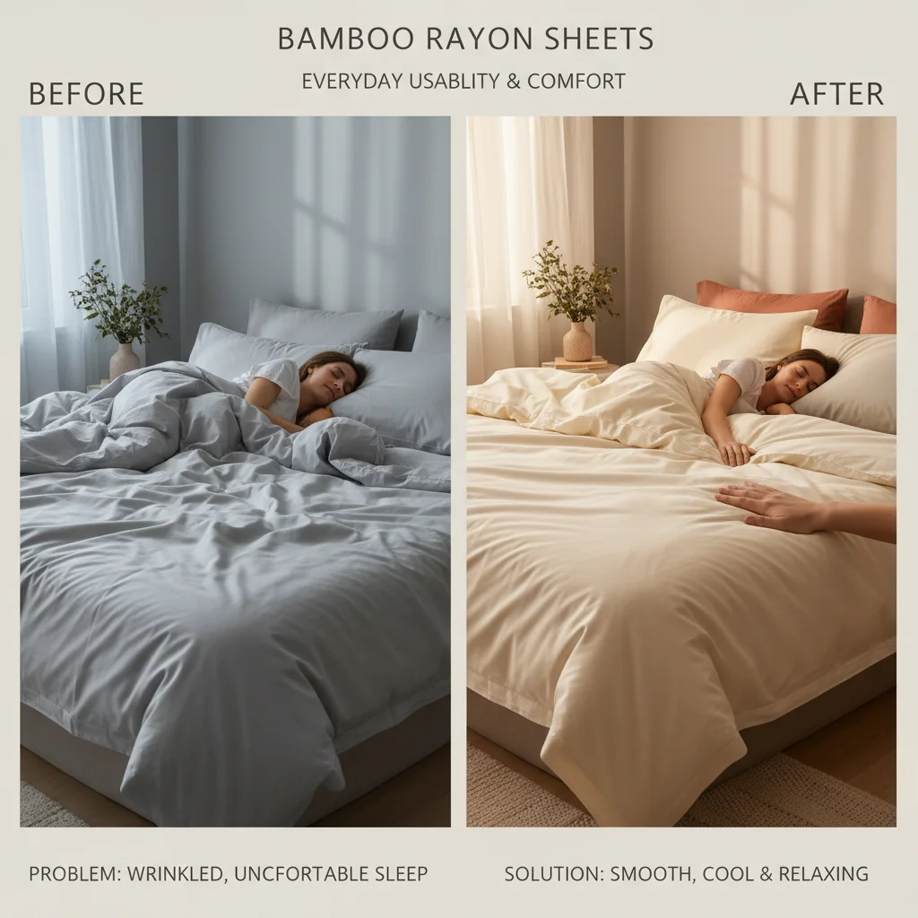 Experience Unparalleled Comfort with Luxurious Bamboo Rayon Sheets