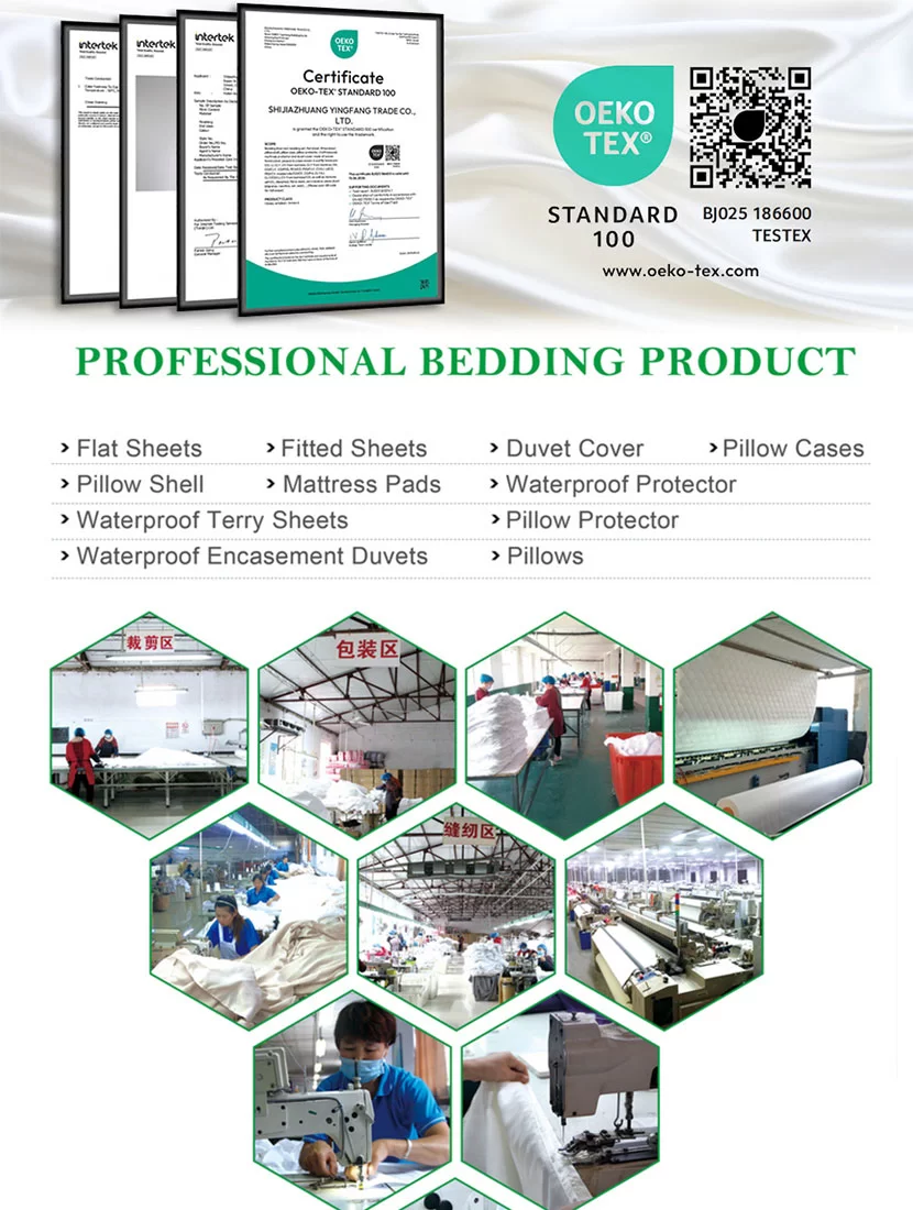 cotton and polyester bedding