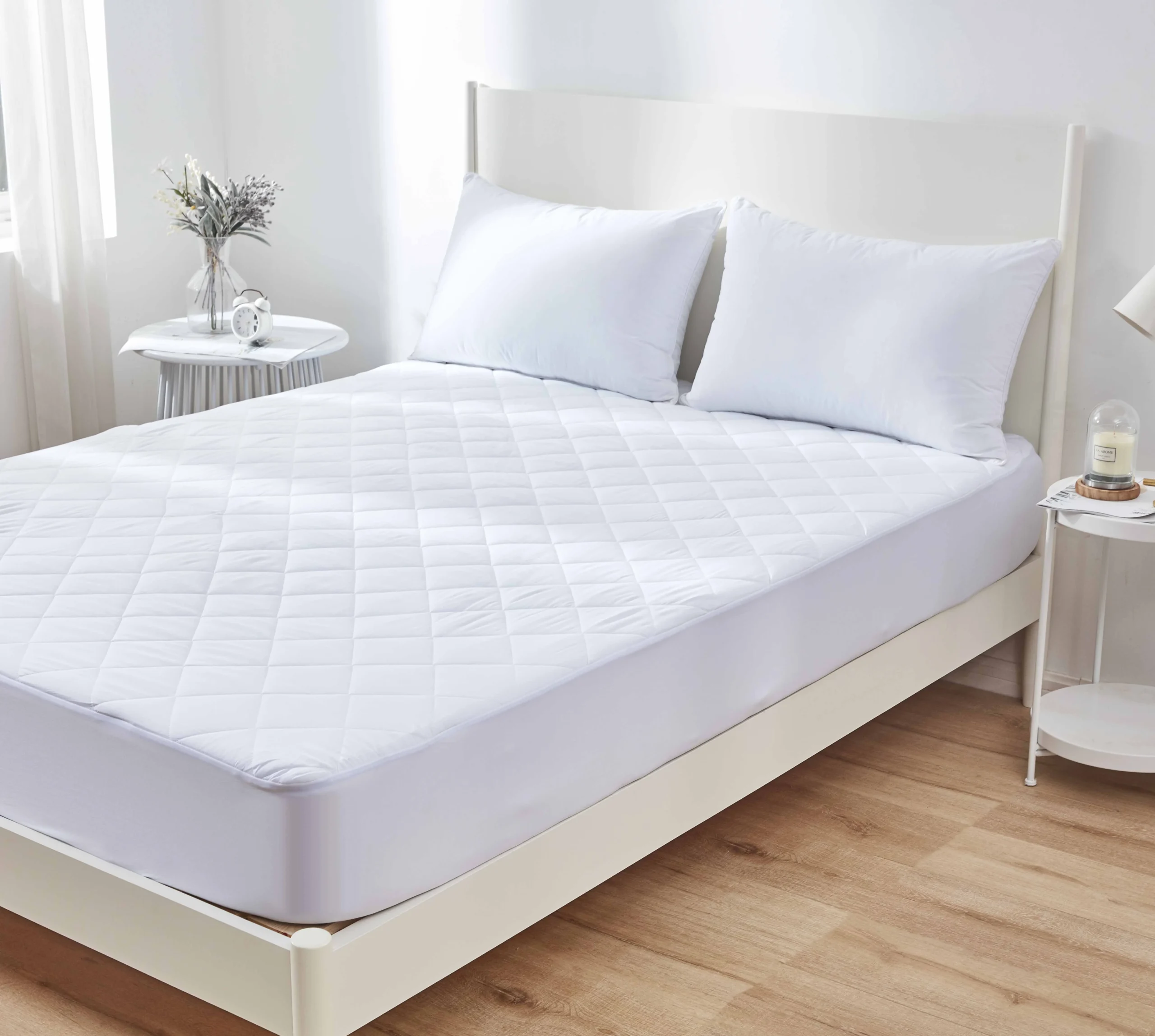 Protection Breathable & Comfortable Premium Waterproof Mattress Pad