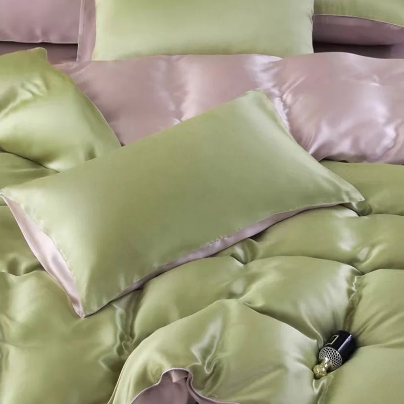 실크 베개 껍질