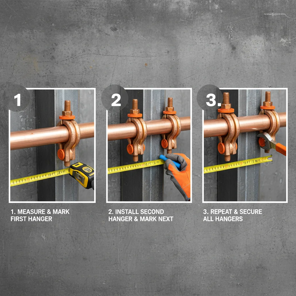 Optimizing Plumbing Systems with Correct Copper Pipe Hanger Spacing