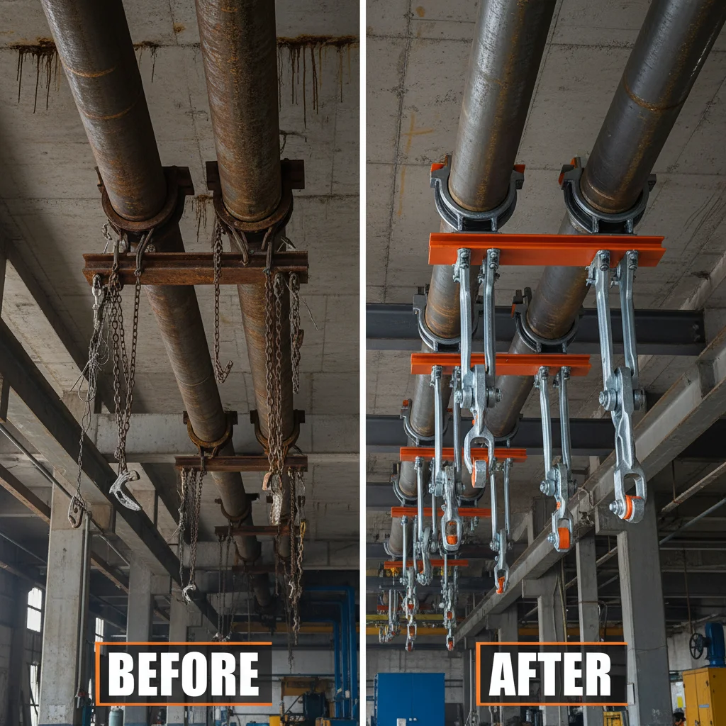 Fastener Solutions for Pipe Support