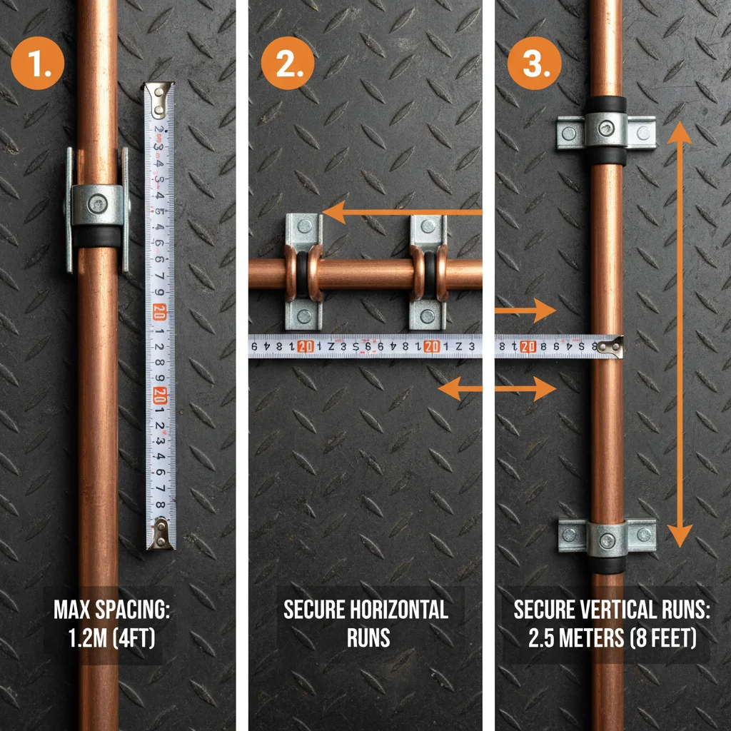 Optimizing Plumbing Systems with Proper 3 4 Copper Pipe Hanger Spacing