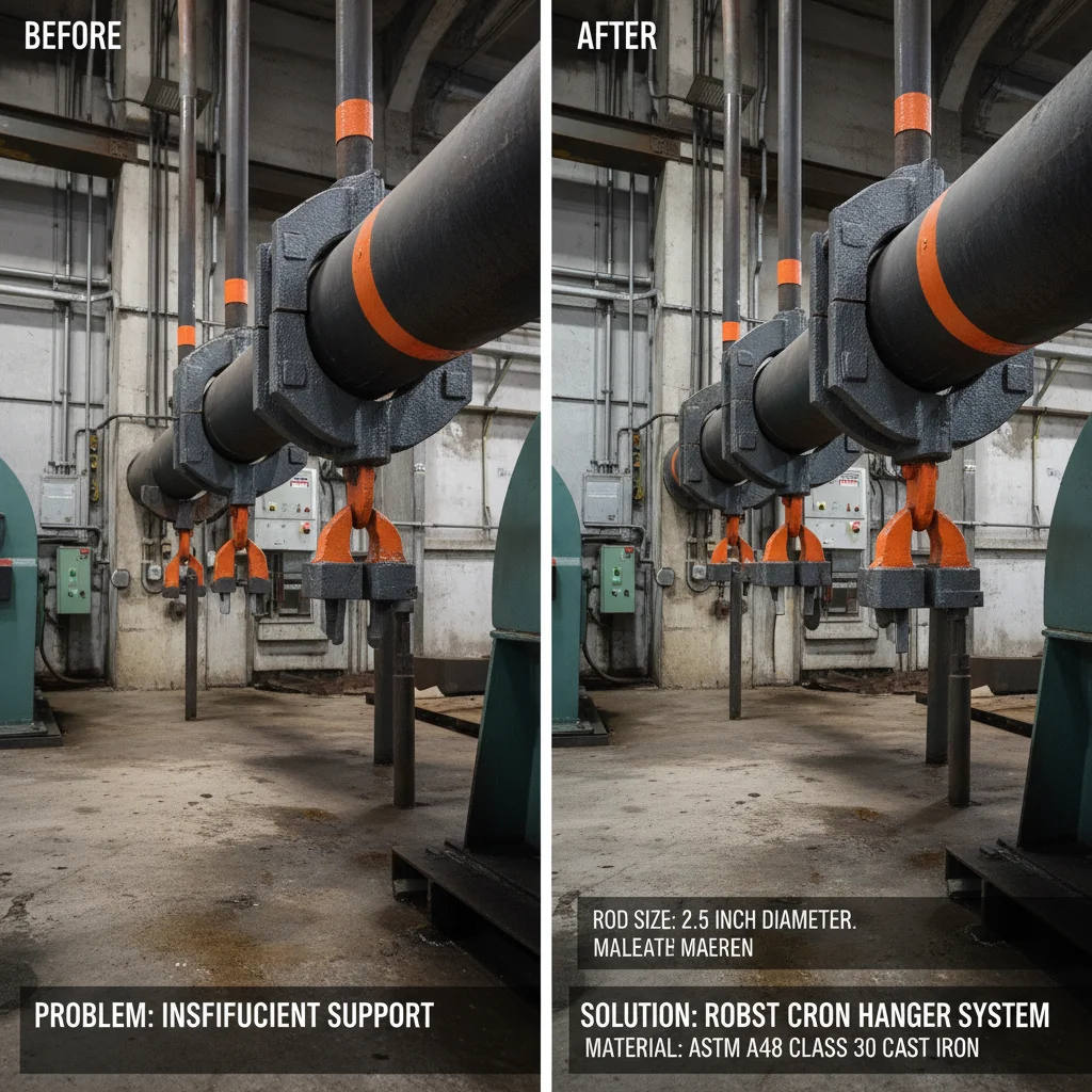 Comprehensive Guide to Cast Iron Pipe Hanger Rod Size Selection and Support