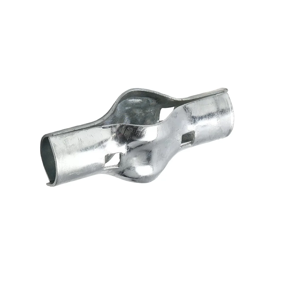 Galvanized 1 3/8 x 1 3/8 Line Rail Boulevard Clamp China Factory Suppliers