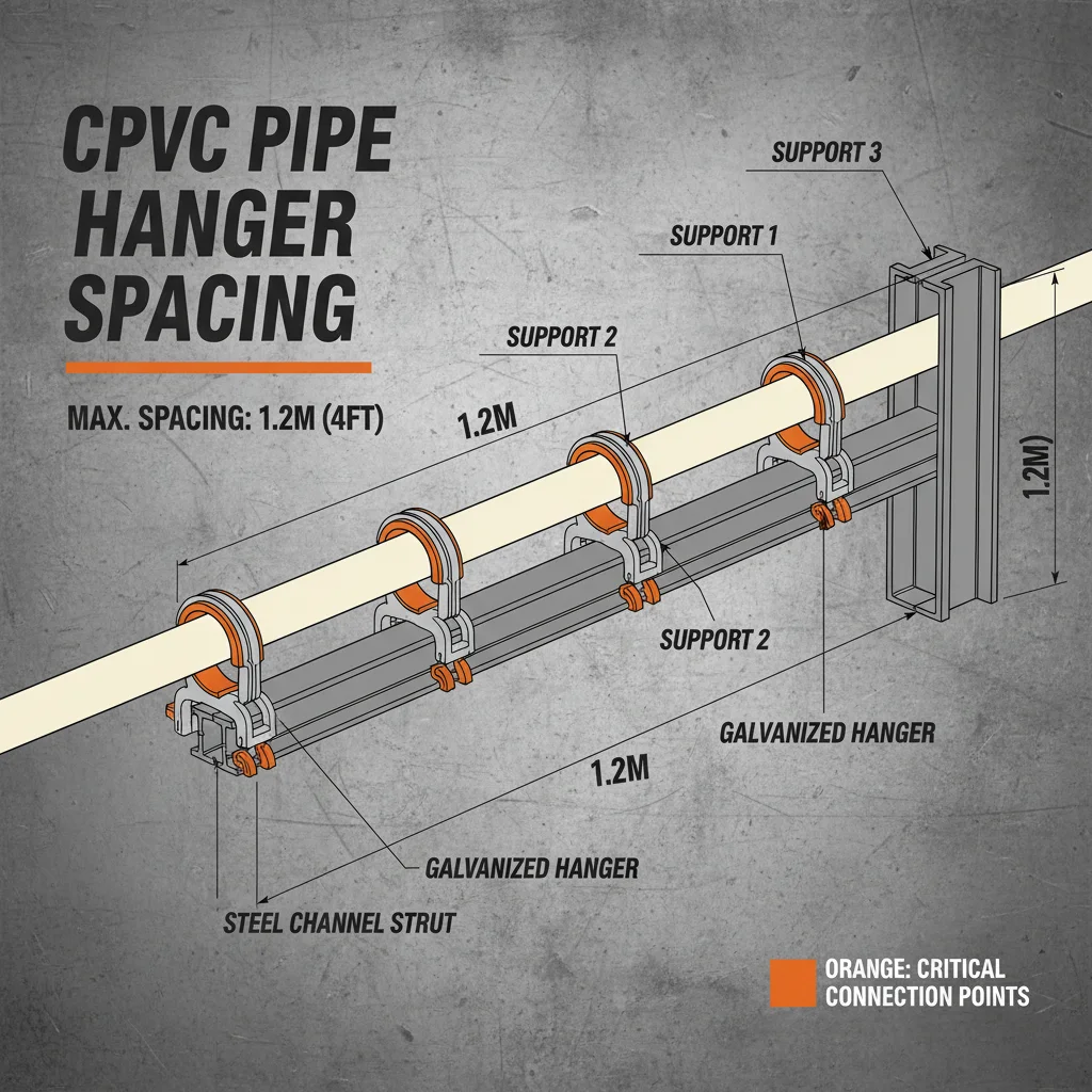 Comprehensive Guide to CPVC Pipe Hanger Spacing and Installation Best Practices