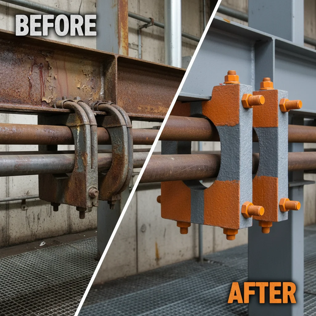 High Performance frp pipe hangers for Industrial Piping Support