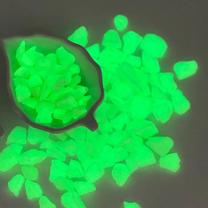 Светящиеся камни из смолы для украшения ландшафта