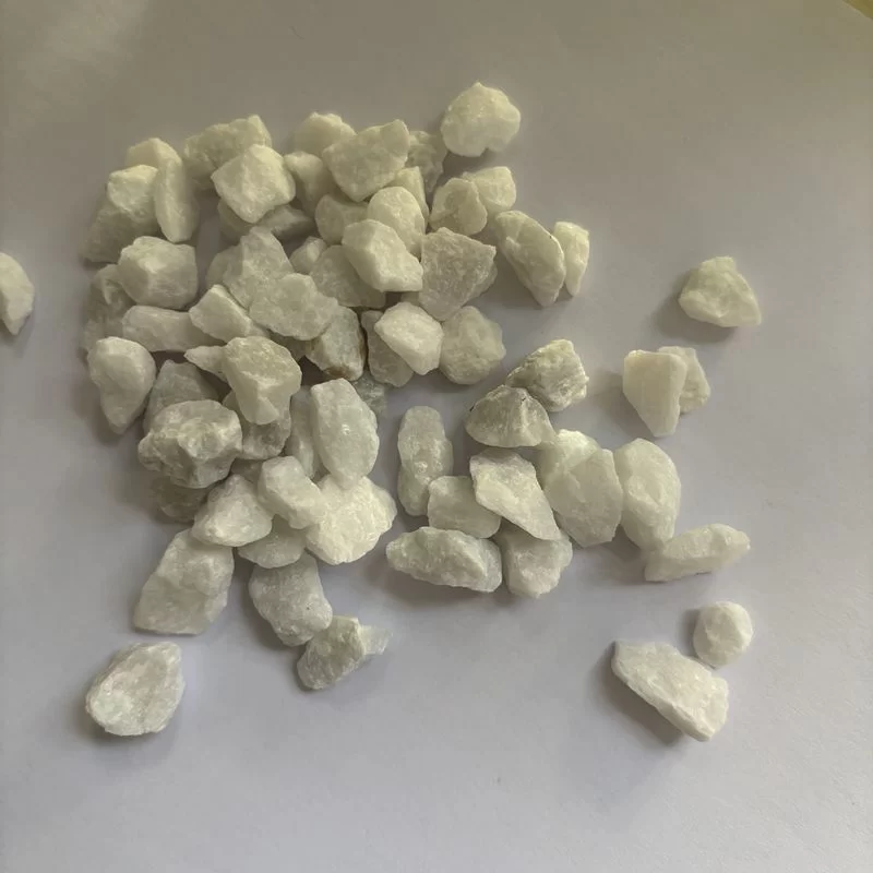 반정제 석영분말 | 산업용 등급 | 화이트 | 40-120 메쉬