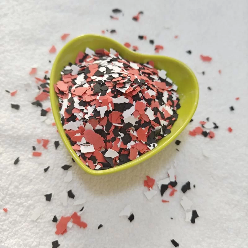 Natuurlijke steenvlokken | Steenverfaggregaat | 6-10 gaas