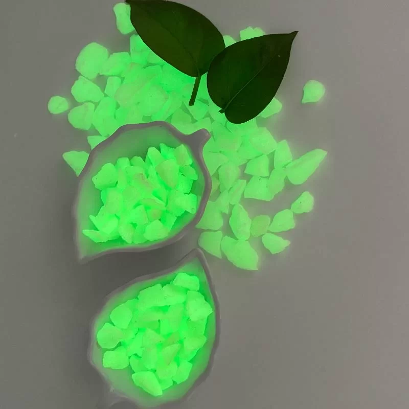 Leuchtende Steine ​​auf Glasbasis für Eventdekoration und architektonische Anwendungen