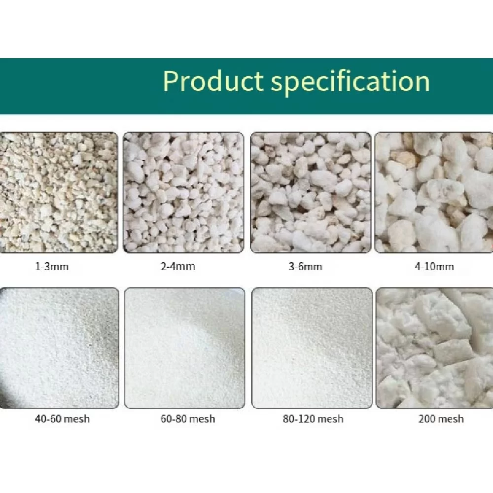 Perlit yang Diperluas | Isolasi Ringan | 70-110kg/m³ | Kelas Konstruksi