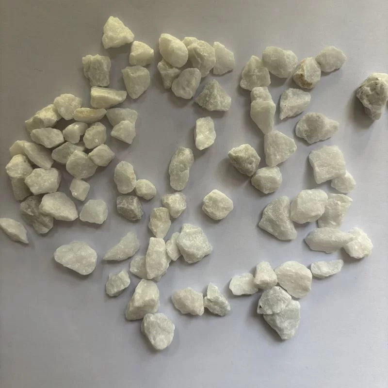 반정제 석영분말 | 산업용 등급 | 화이트 | 40-120 메쉬