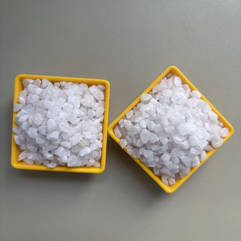 다목적 반정제 석영 분말 | 산업용 등급 | 80-120 메시