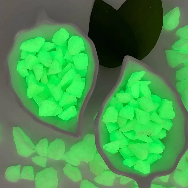 Светящиеся камни из смолы для украшения ландшафта