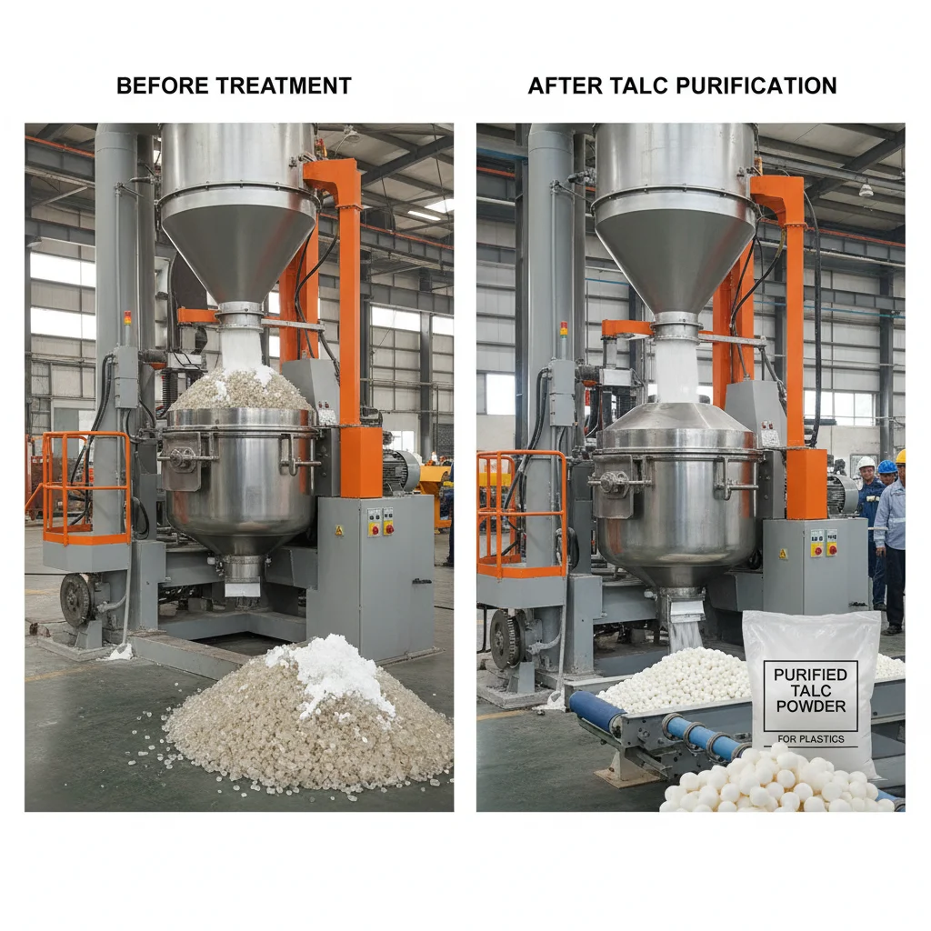 China Purified Talc Powder For Plastics Enhancing Performance and Quality