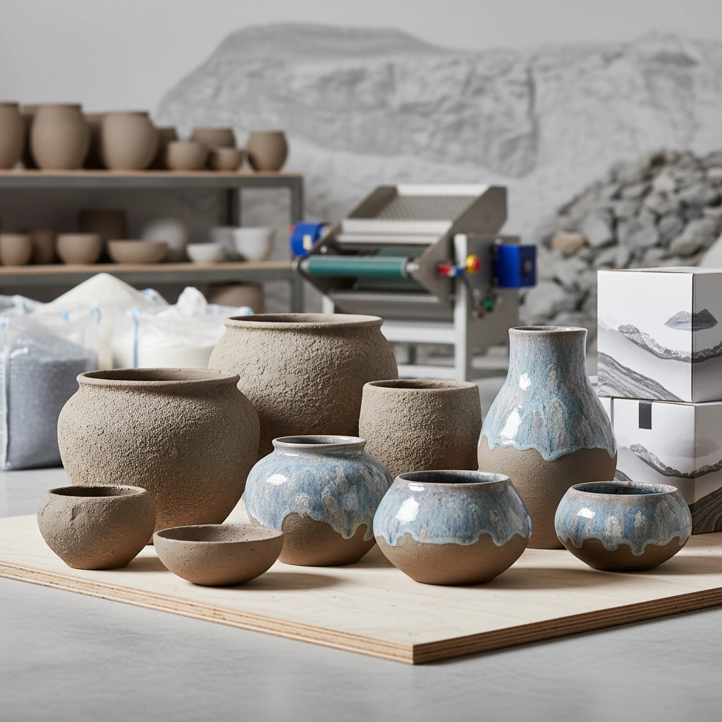 Premium Wholesale Clay Pottery for Industrial Ceramic Production