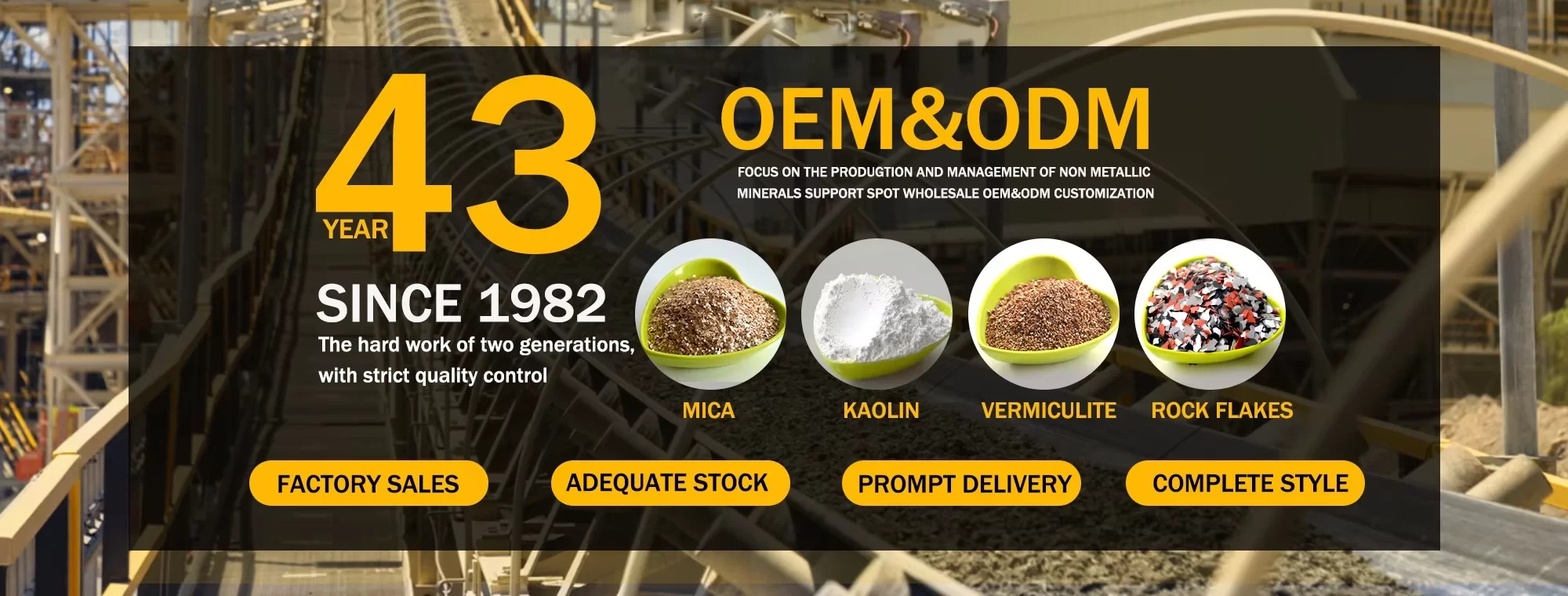 Membuka Potensi Perindustrian: Perlombongan Shijiazhuang Fengersheng menyediakan penyelesaian mineral kritikal