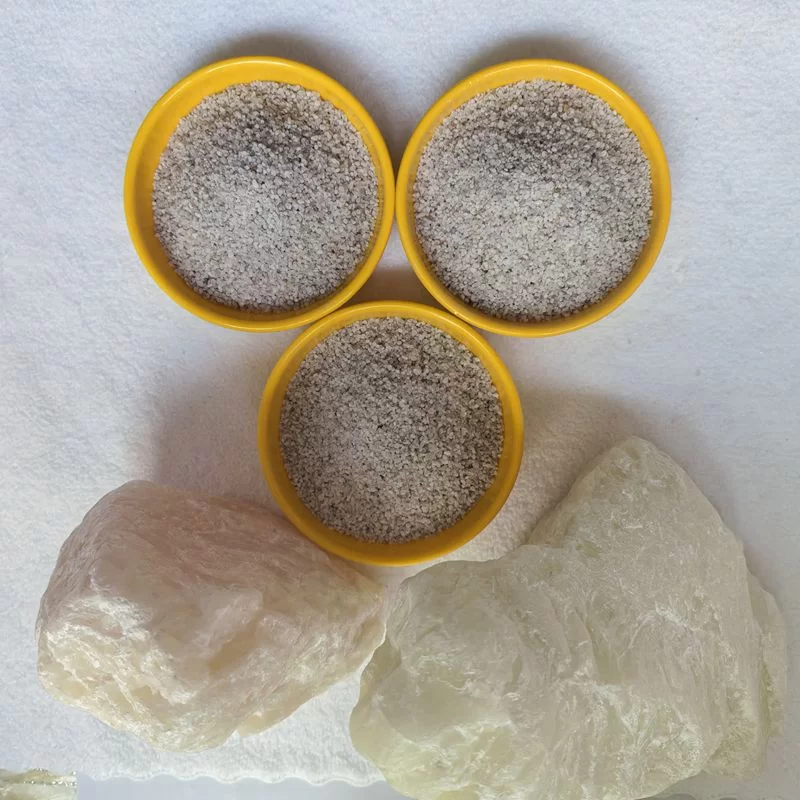 Bubuk Kuarsa Biasa | Pasir Konstruksi | SiO₂ 99% | 20-40 Jaring