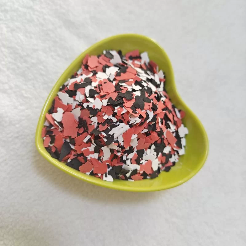 Natuurlijke steenvlokken | Steenverfaggregaat | 6-10 gaas