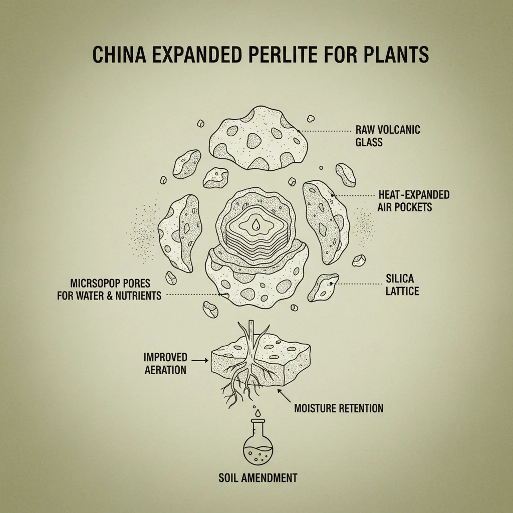 China Expanded Perlite For Plants