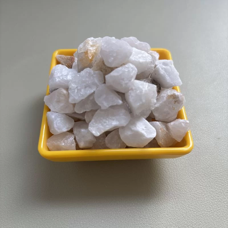 Seramik Sınıfı Kuvars Tozu | Yarı Rafine Edilmiş | Beyaz 40-80 Mesh