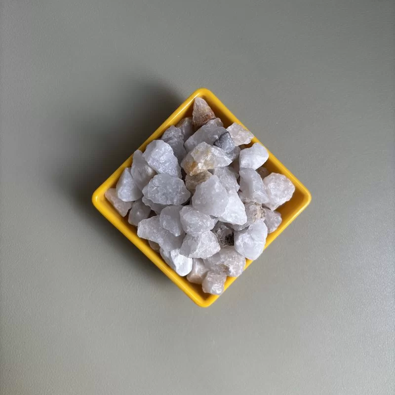 Seramik Sınıfı Kuvars Tozu | Yarı Rafine Edilmiş | Beyaz 40-80 Mesh