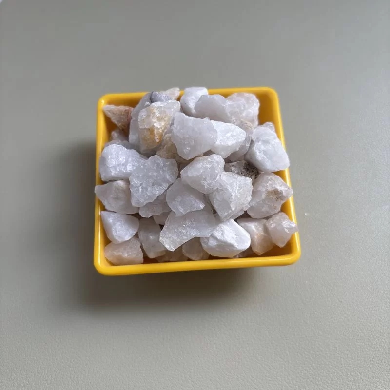 Seramik Sınıfı Kuvars Tozu | Yarı Rafine Edilmiş | Beyaz 40-80 Mesh