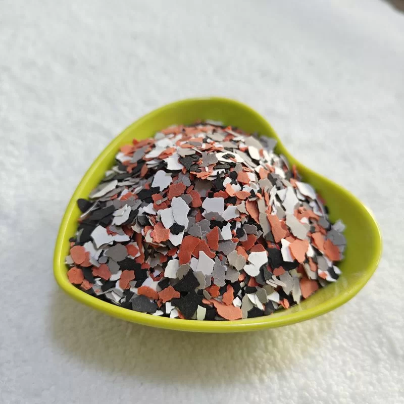 Металлические цветные каменные хлопья | Покрытие с эффектом премиум-класса | Настраиваемый