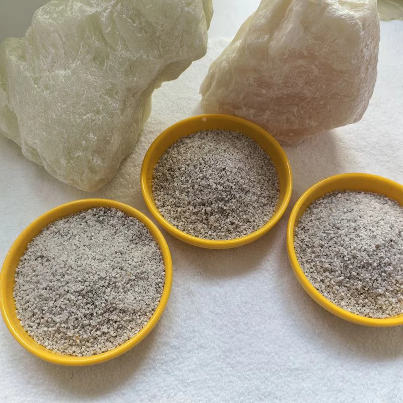 Bubuk Kuarsa Biasa | Pasir Konstruksi | SiO₂ 99% | 20-40 Jaring
