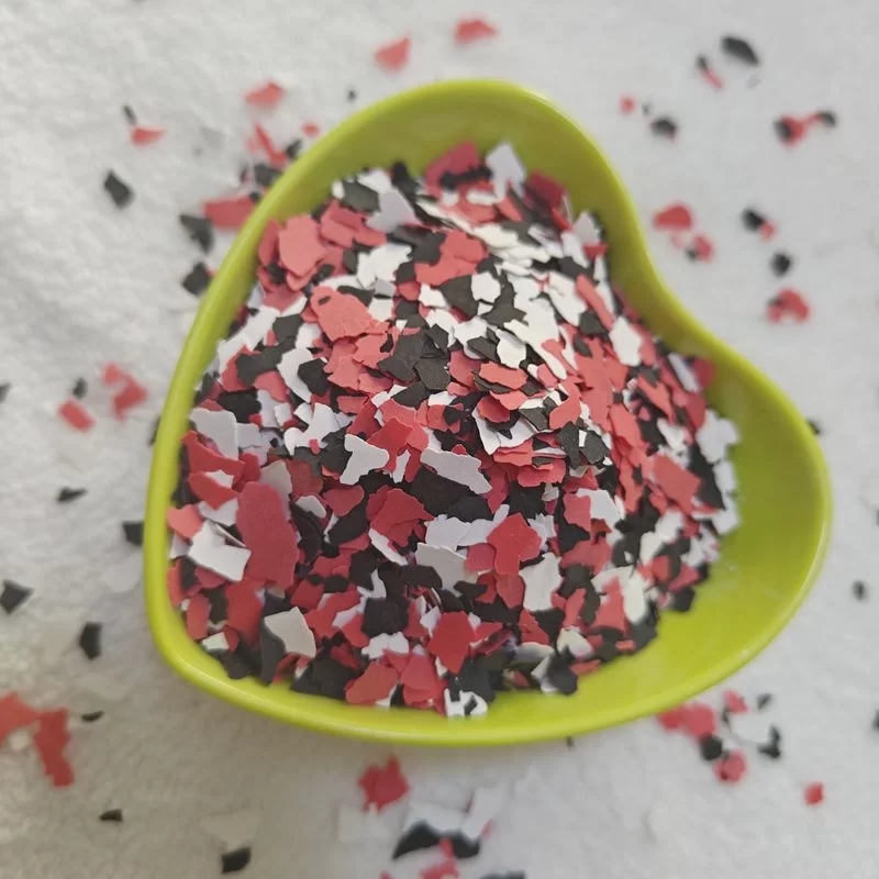 Natuurlijke steenvlokken | Steenverfaggregaat | 6-10 gaas