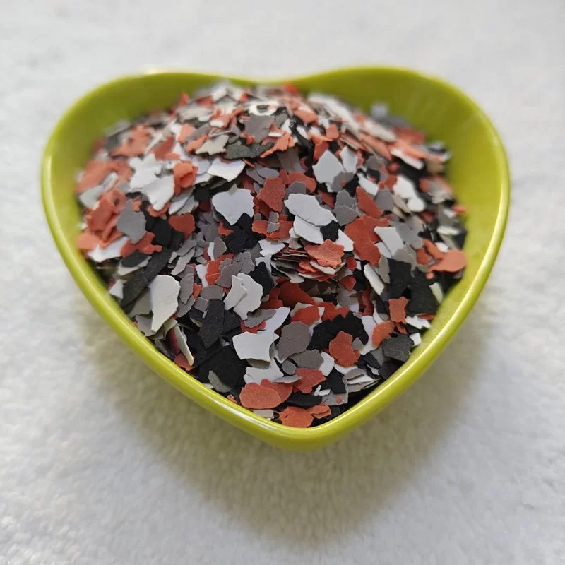 Metallic Colored Rock Flakes | Premium Effect Coating | Customizable