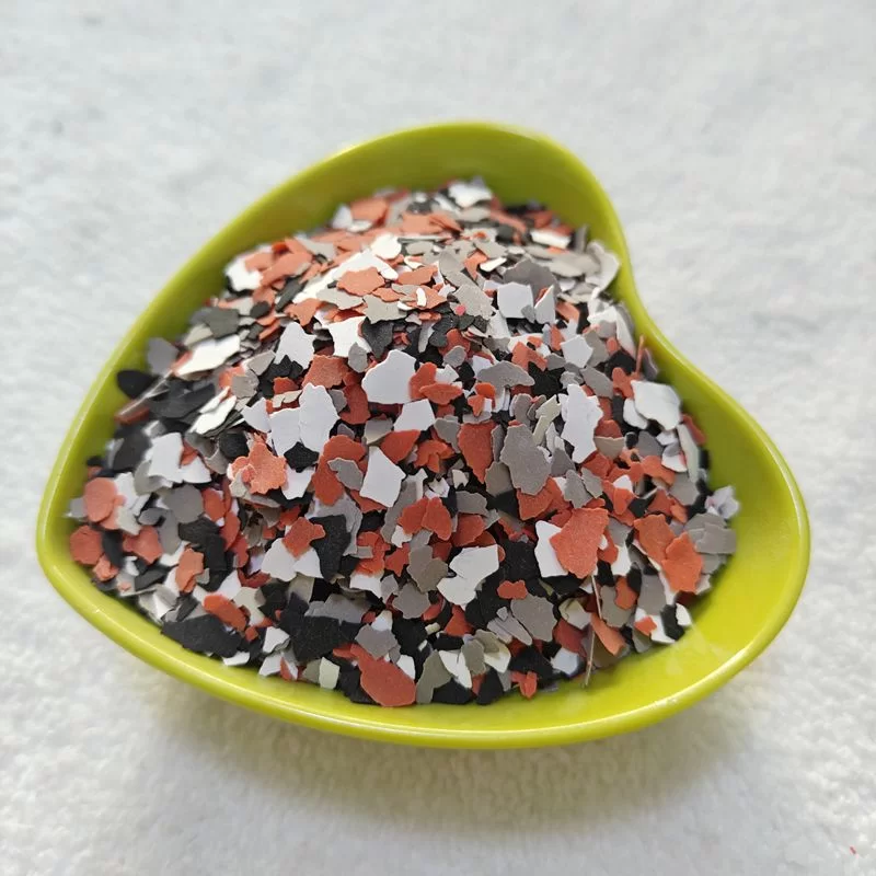 Металлические цветные каменные хлопья | Покрытие с эффектом премиум-класса | Настраиваемый