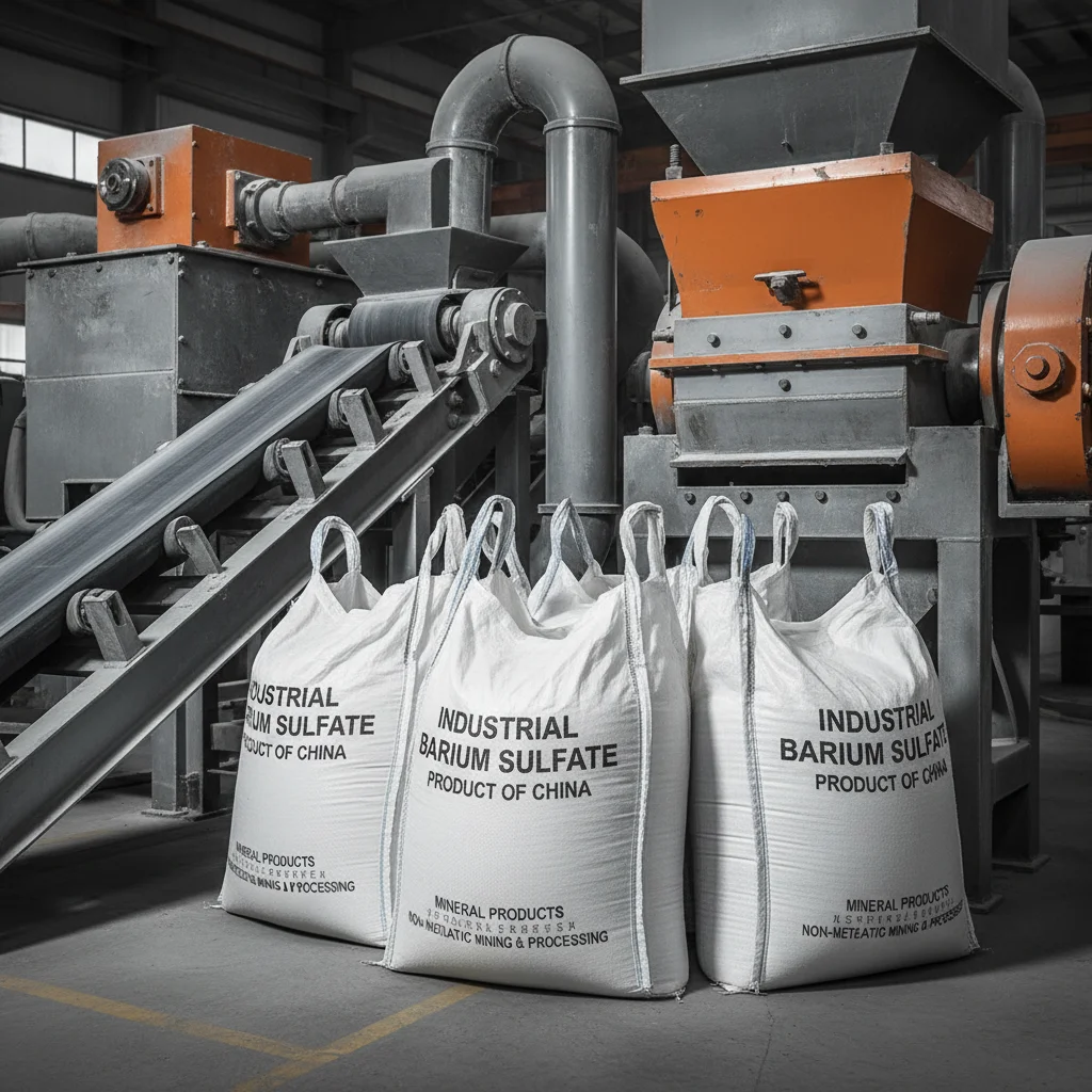 China IndustrialGrade Barium Sulfate