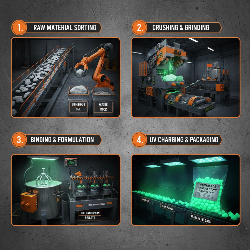 Enhance Safety and Visibility with Wholesale Luminous Stone For Glowing In The Dark