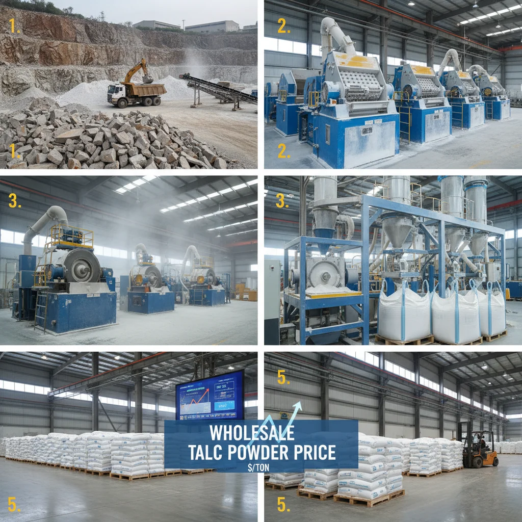 Global Market Analysis and Wholesale talc Powder Price Trends