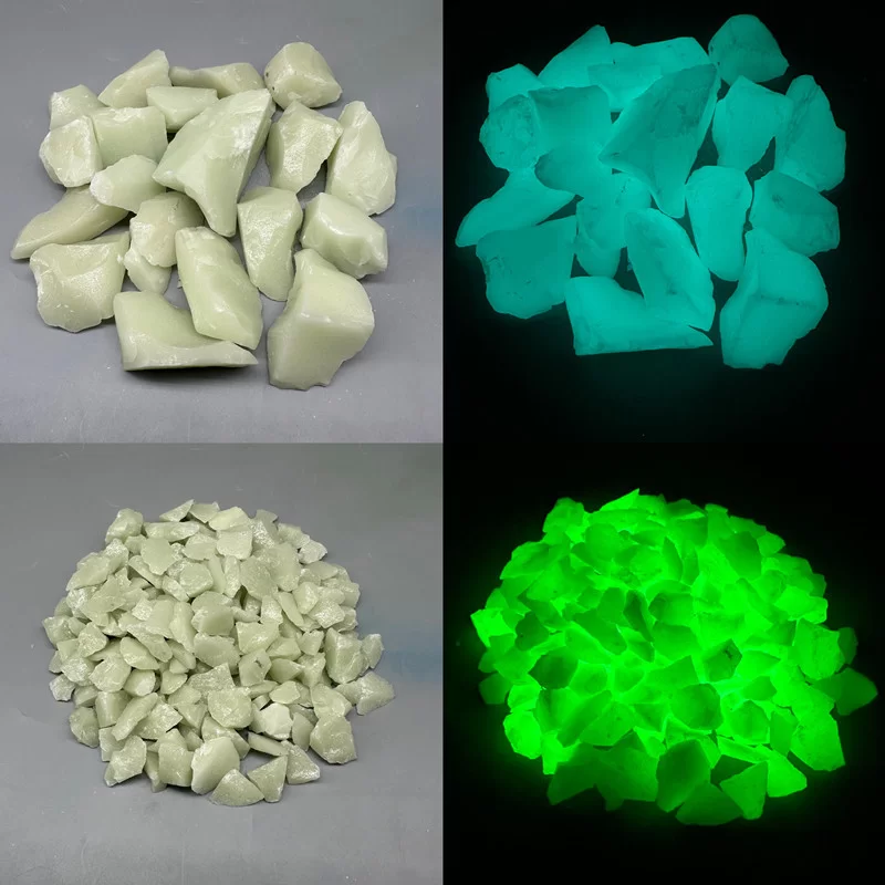 Flexible Resin Glow Stones For Garden Path Lighting