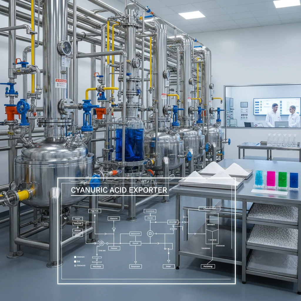 Professional Cyanuric Acid exporter for Global Chemical Sourcing