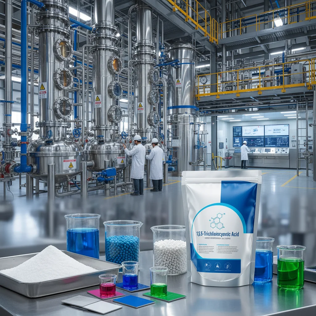 Leading 1 3 5 Trichloroisocyanuric Acid factory for Global Supply and Quality