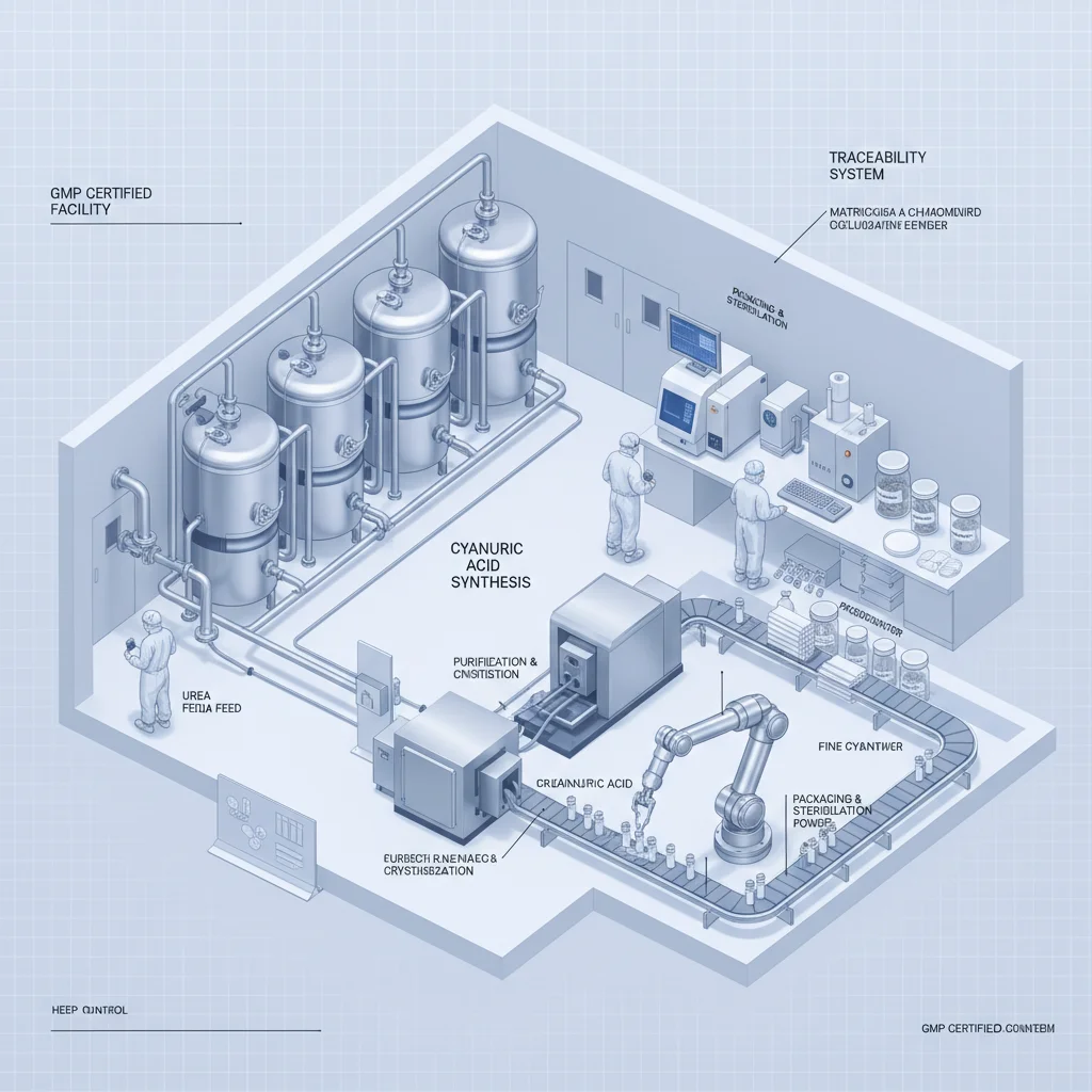 Reliable Cyanuric Acid manufacturer for Water Treatment Solutions