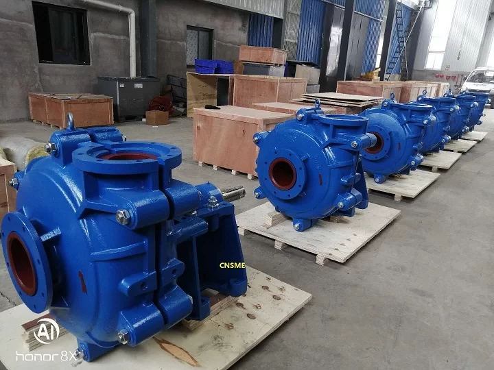 6×4 and 8×6 A05 High Chrome Slurry Pumps Ready for Shipment