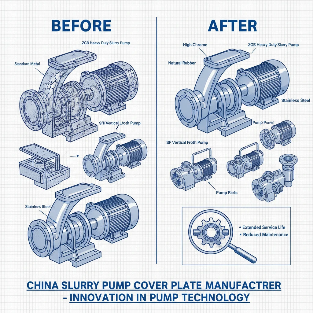 Top China slurry pump cover plate manufacturer for Industrial Use