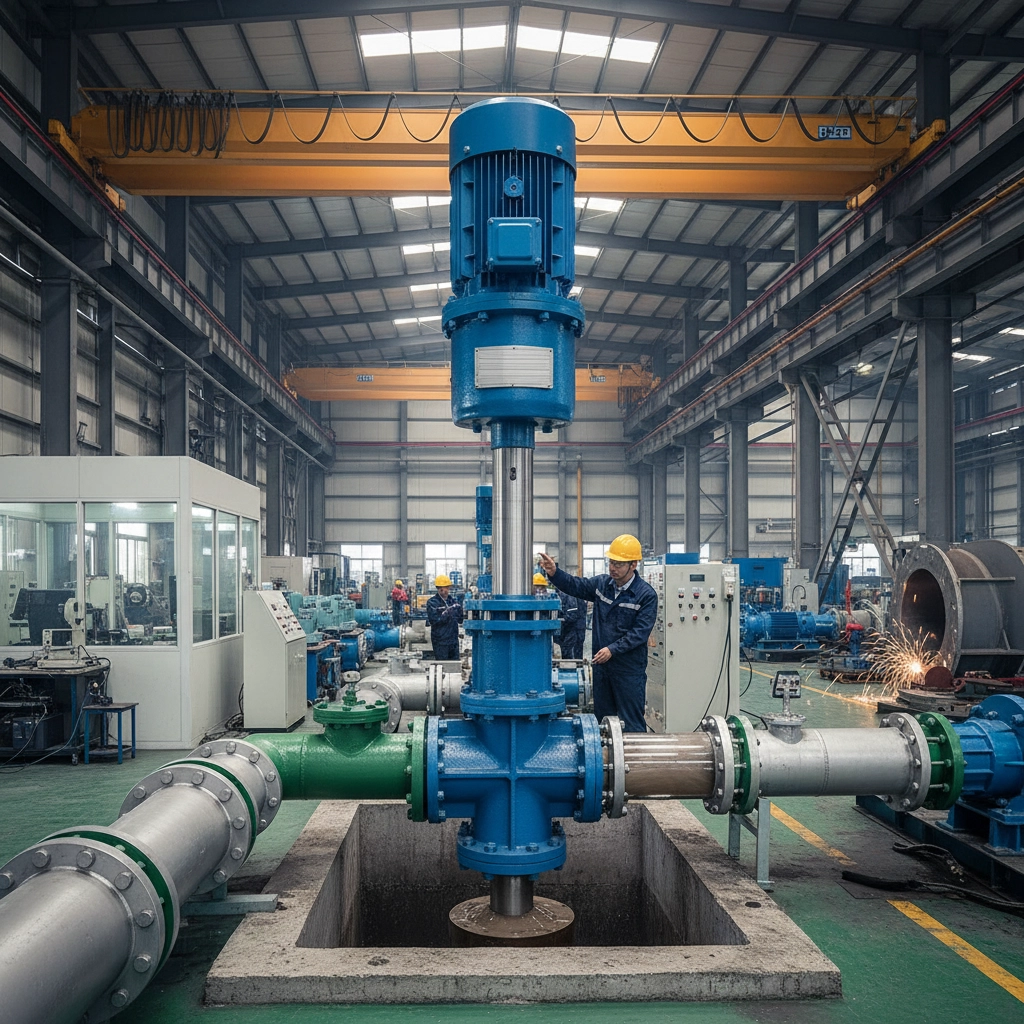 Efficient Heavy Duty Vertical Slurry Pump for Industrial Mining