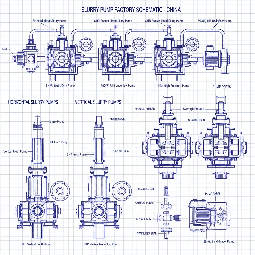 China Slurry Pump Factory Global Solutions for Industrial Pumping Needs
