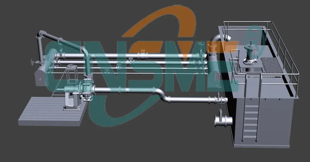 CNSME’s new pumping station is under preparation