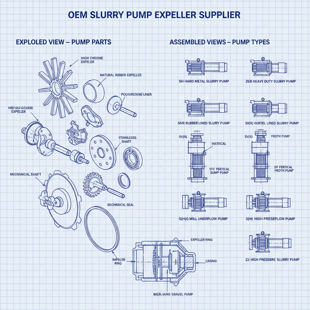 Expert OEM Slurry Pump Expeller Supplier for Optimal Pump Performance