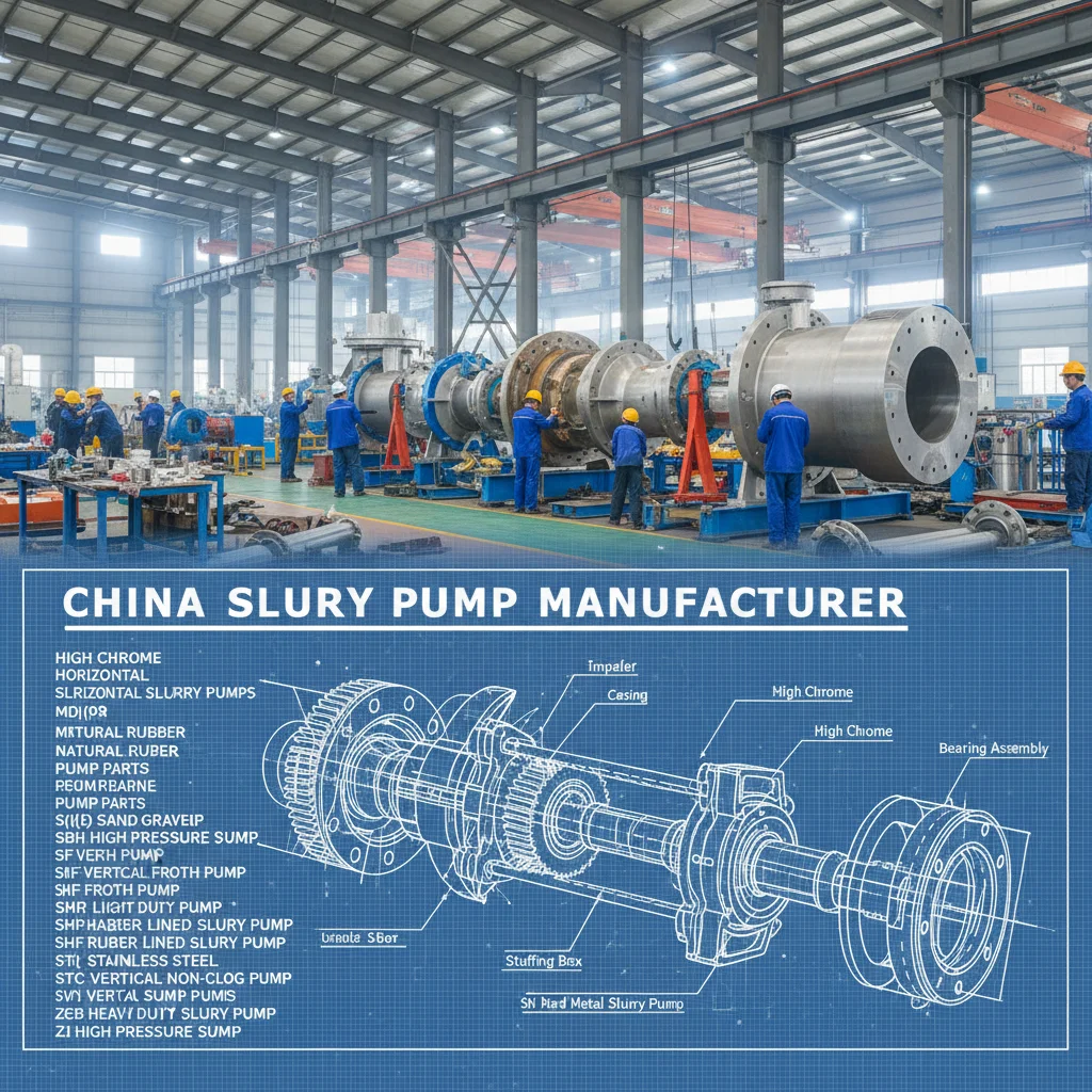 China Slurry Pump Manufacturers Leading Global Material Handling Solutions
