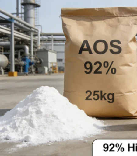 AOS 92% (Alpha-Olefin Sulfonate) – High-Efficiency Anionic Surfactant