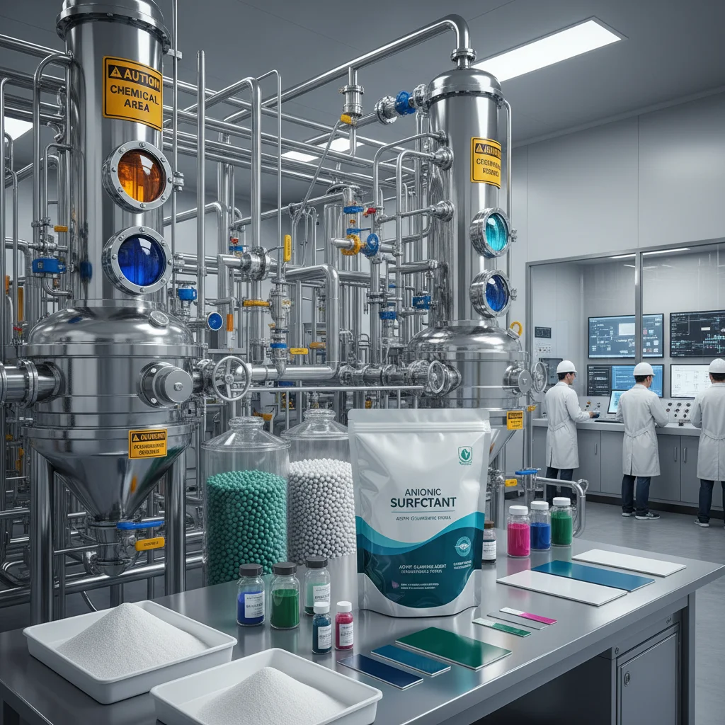 The Significance of Anionic Surfactants in Modern Industries and Sustainable Chemistry