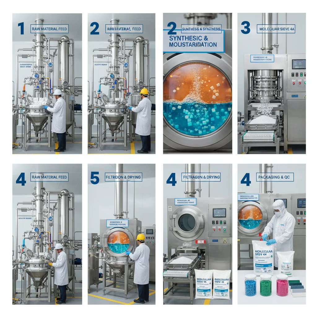 Industrial Applications and Benefits of Molecular Sieve 4A